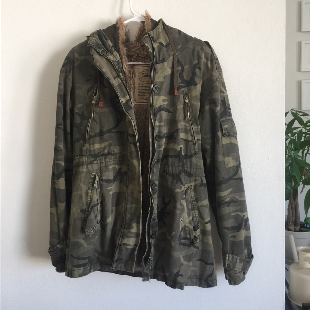 ZARA army coat